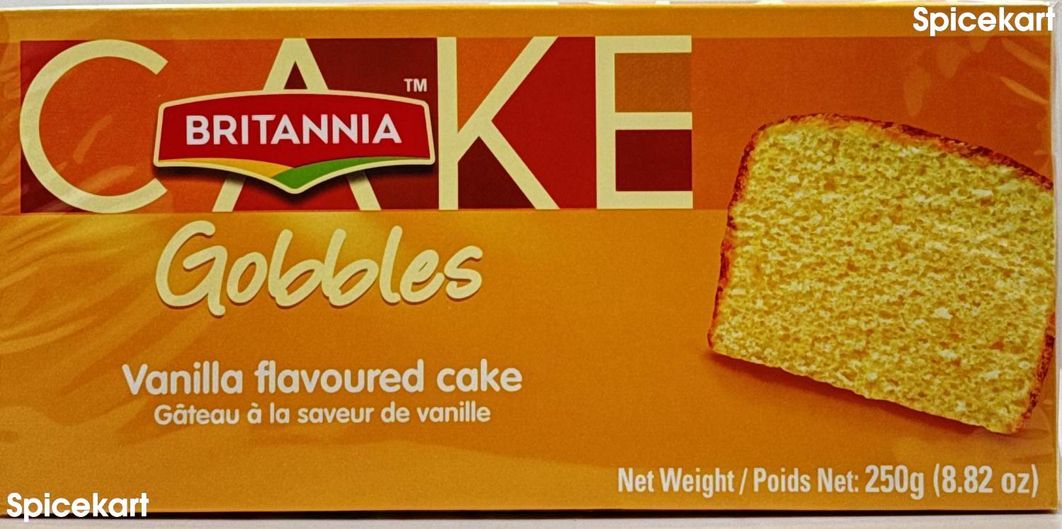 Britannina Gobbles CAKE Vanilla Flavor
